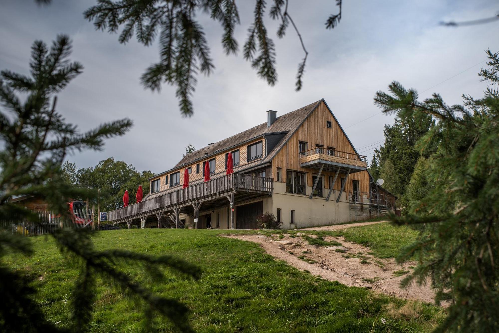 Terre De Sapins - Gites Nature Haut De Gamme Avec Sauna Au Coeur Du Lac Blanc Orbey Exterior foto