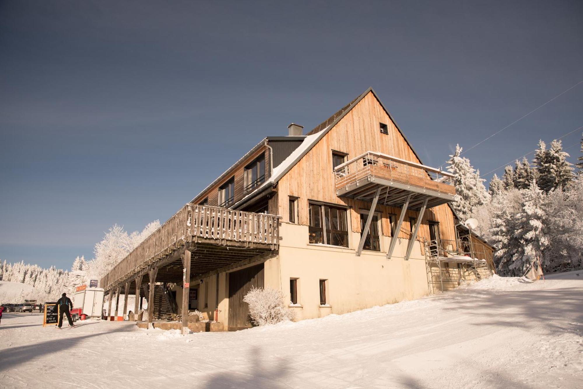 Terre De Sapins - Gites Nature Haut De Gamme Avec Sauna Au Coeur Du Lac Blanc Orbey Exterior foto